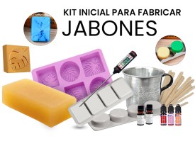 Kit inicial para fabricar jabones